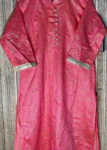 Pink & Gold Ethnic Kurta