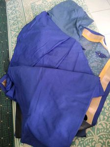 Yellow Embroidered Kurti