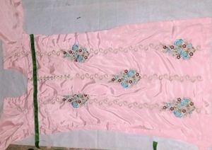 Pinky Silk Suit