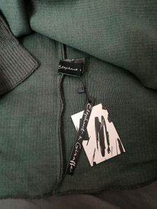 Olive Green Sexy Winter Skirt