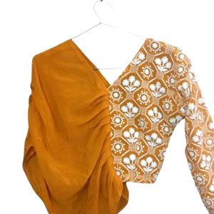Unique Haldi lehenga