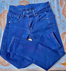 Royal Blue Skinny Jeans – United Colors of Benetto