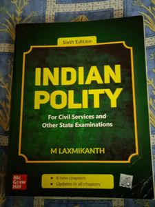 Indian Polity by M Laxmikanth (Sixth Edition)