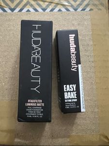 Huda Beauty Foundation & Setting Spray