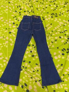 Off Duty Dark Blue Bootcut Jeans