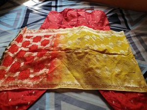 Embroidered Gold Tunic Dress