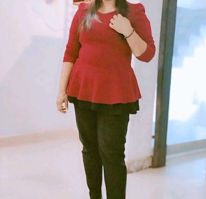 Peplum Top
