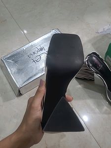 Price Dropped Brand New Zebra Print Heels