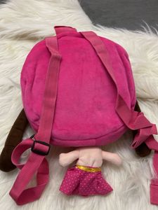 Cute Plush Doll Backpack