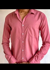 Dennis Lingo Pink Shirt 38 inch S Size