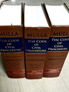 ⚖️ Mulla’s Code of Civil Procedure ( 3 Volms  Set)