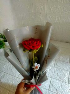Crochet Rose Bouquet