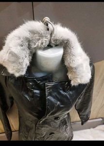 Vintage Faux Leather Coat