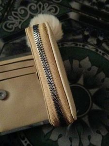 Marc Jacobs Beige Leather Wallet
