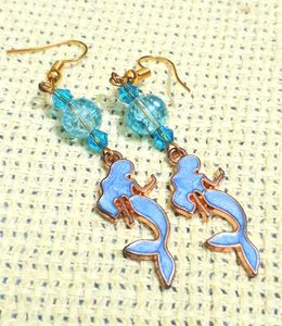 Evil Eye Flower Earrings