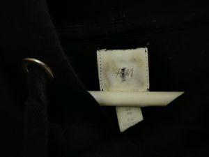 💥BUY1GET1💥 H&amp;M navy blue H&amp;M hooded sweatshirt dress