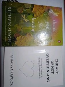 Book Bundle: Thank You for Leaving & Overthinking