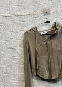 🇮🇹 Italy Imported Cropped Hoodie
