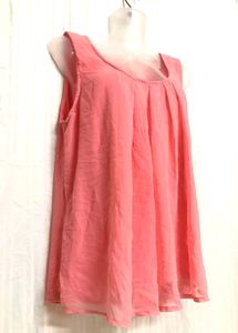 Casual Clothing Pink Sleeveless Top