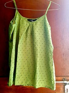 Green Polka Dot Cami