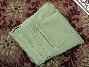Olive Colour Jeans 👖 For Women