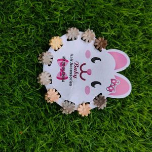 Cute Mini Hair Clips (Combo of 5 different shapes