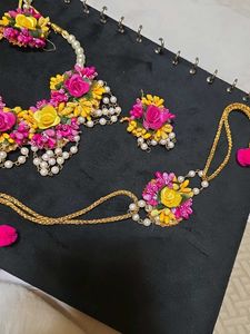 Pink Floral Set