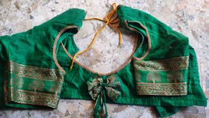 Banarsi Green Colour Saree