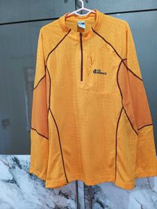 THE RED FACE Half-Zip Long Sleeve T-Shirt