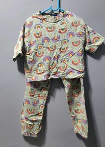 Rainbow Top & Bottom Set