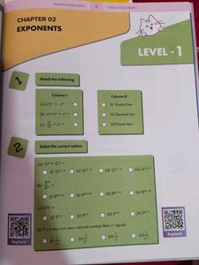 Class 8 ICSE Math Vol 1