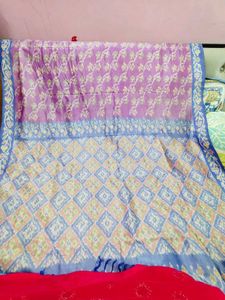 Pure Silk Ikkat Saree