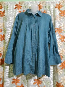 Blue Long Sleeve Shirt