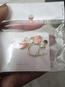 Dainty Pink Drop Earrings