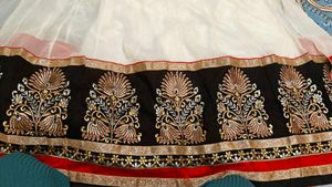 Elegant Embroidered Ethnic Gown