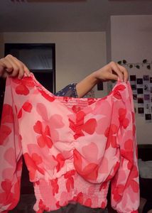 Floral Off-Shoulder Top