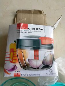 Manual Quick Food Chopper 550 Ml