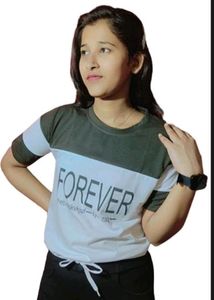 FUNLAND Stylish &amp; Fancy Tops for Girls with Half Sleeves ( Regular Wear Tops )
