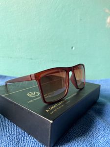 Retro Brown Square Sunglasses