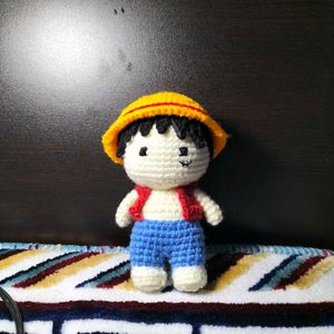 Luffy Crochet Doll
