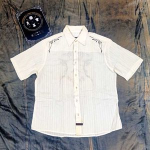 embroidery shirt 🤍