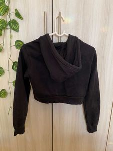 Black Zip-Up Hoodie