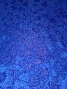 Royal Blue Velvet Dress Trendy Women Attractive.