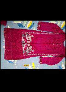 Maroon Salwar Kameez Suit
