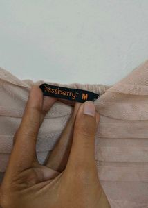 Elegant Beige Crop Top