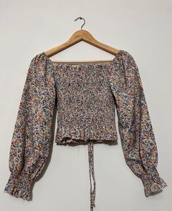 Floral Long Sleeve Top