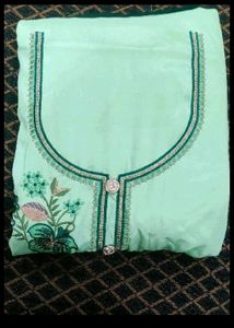 Unstitched Party Wear Suit