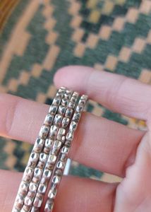 SILVER BANGELS