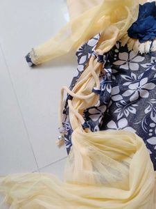 partywear Cute Girls Floral Dress