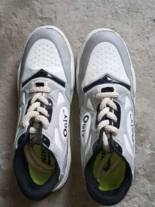Ogiy Chunky Sneakers - Grey and White For Men